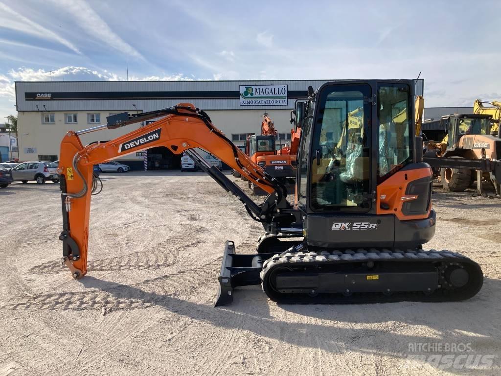 Develon DX 55 R-7 Mini Excavators <7t (Mini Diggers)