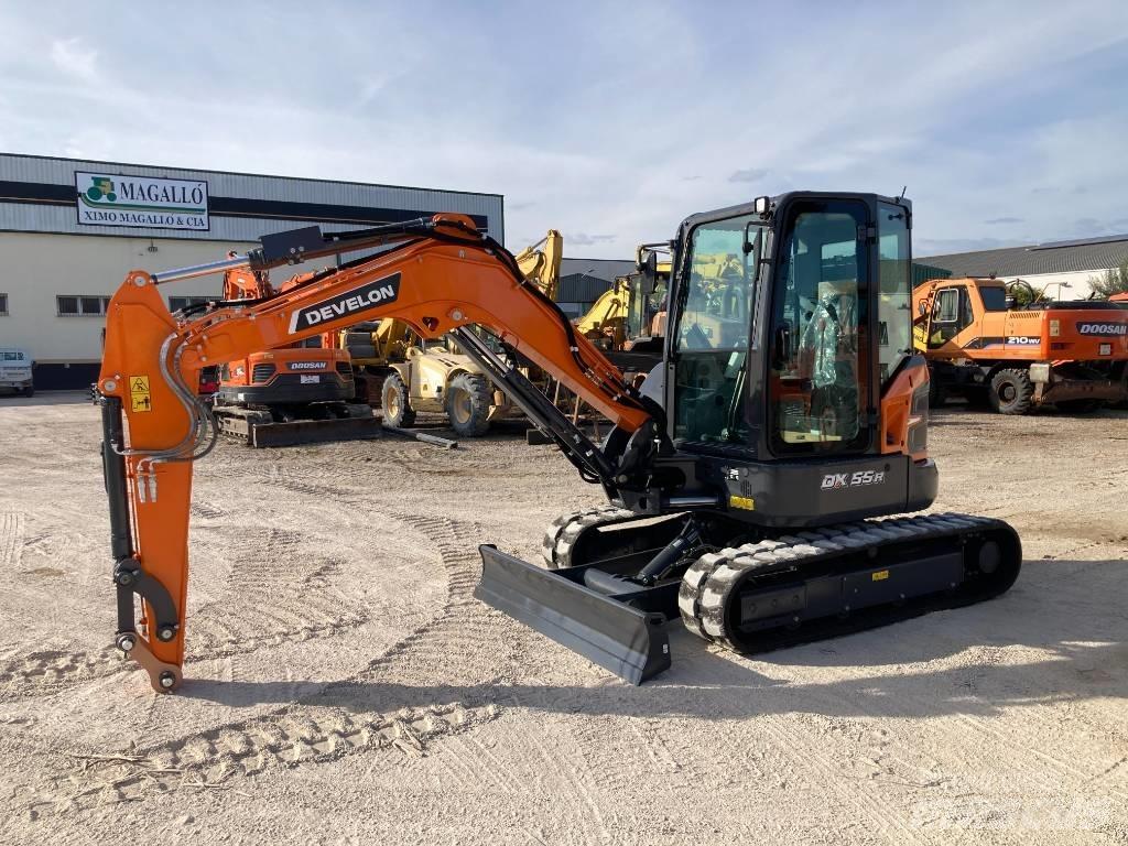Develon DX 55 R-7 Mini Excavators <7t (Mini Diggers)