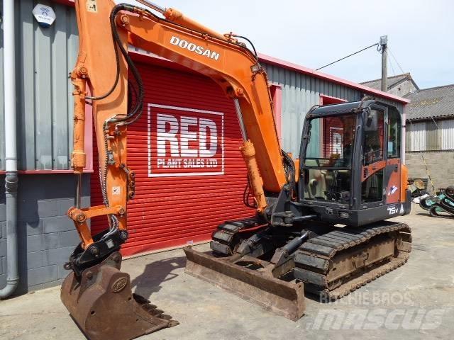 Doosan Solar 75 V Mini excavators  7t - 12t