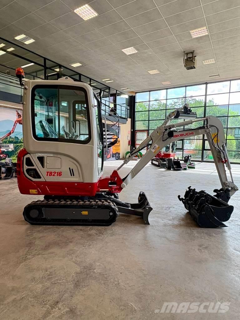 Takeuchi TB 216 Mini Excavators <7t (Mini Diggers)