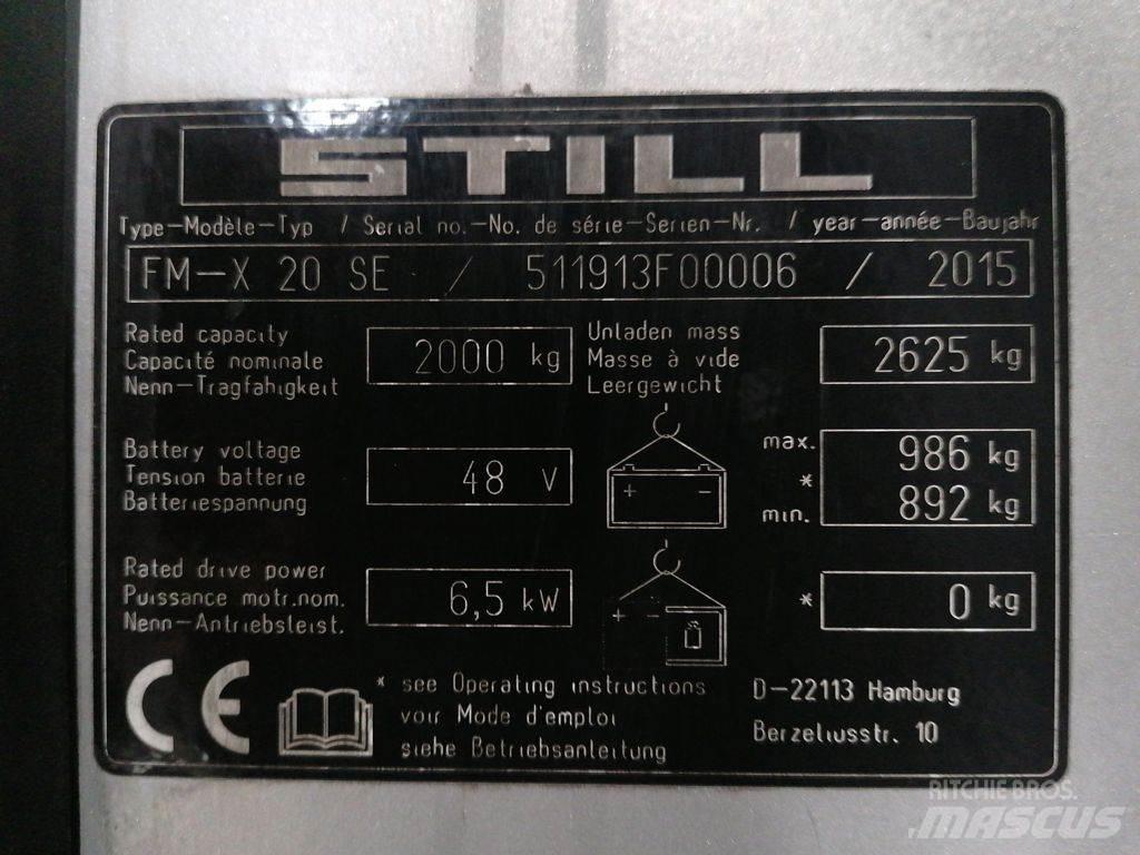 Still FM-X 20 SE Reach trucks