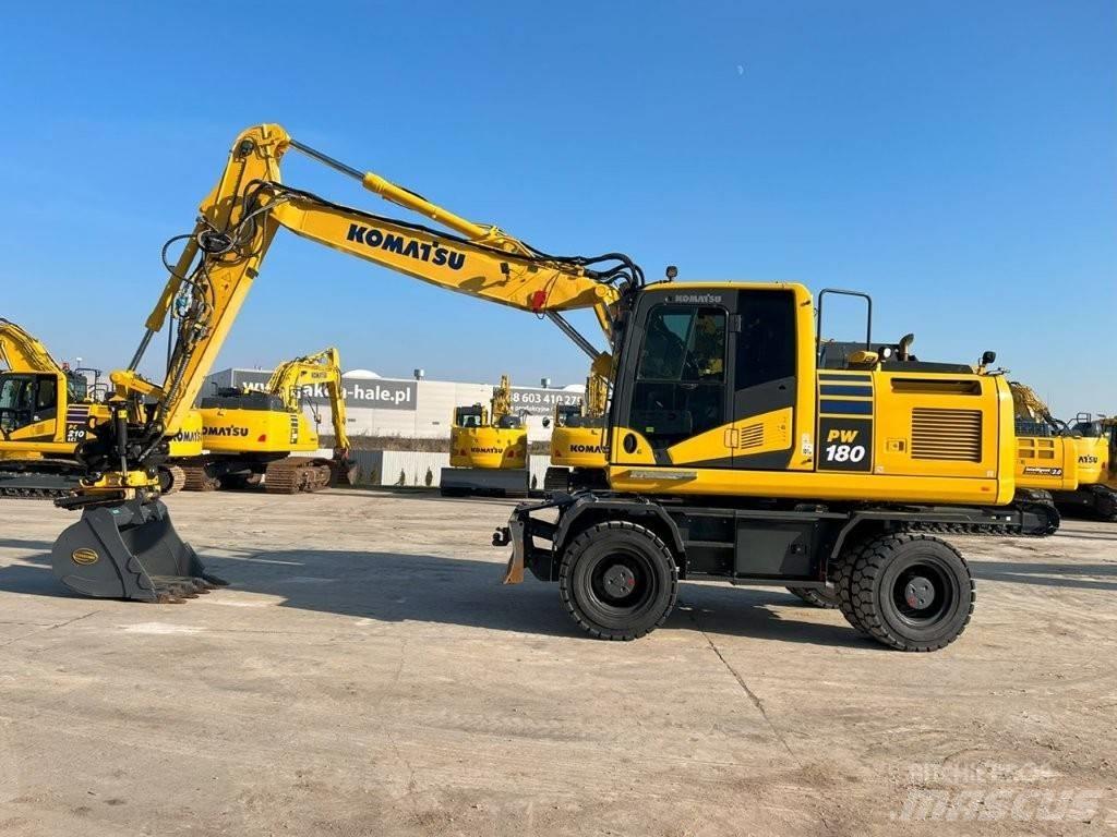 Komatsu PW 180-11 Wheeled Excavators