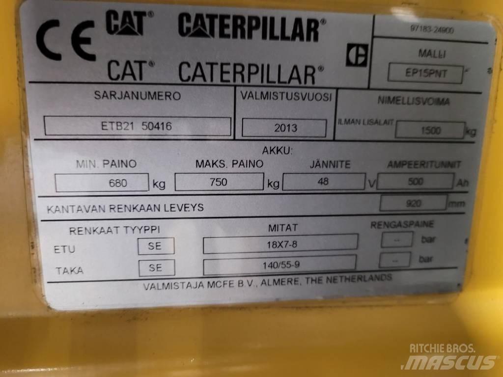 CAT EP15PNT Electric Forklifts