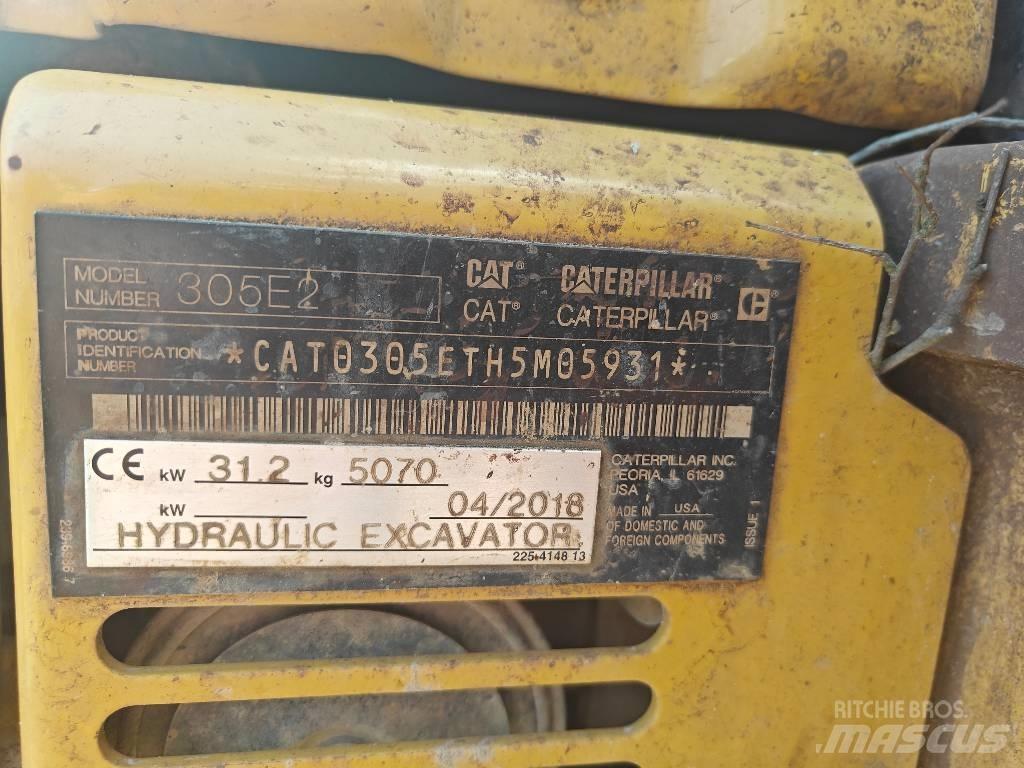 CAT 305E2 Mini Excavators <7t (Mini Diggers)