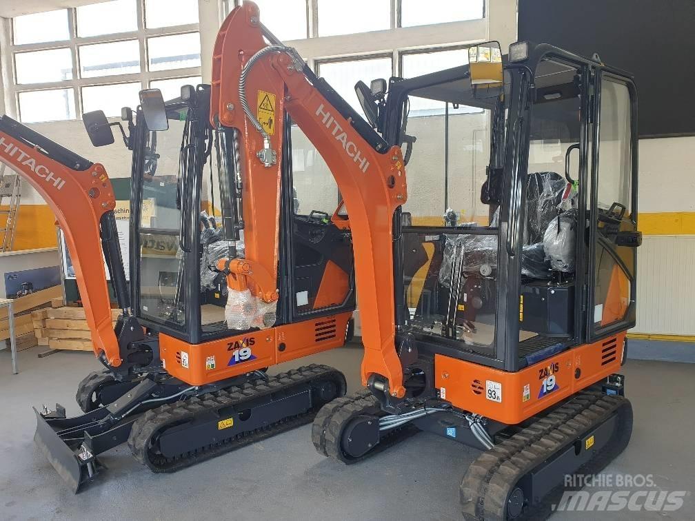 Hitachi ZX 19 Mini Excavators <7t (Mini Diggers)