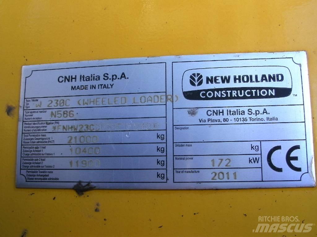 New Holland W 230 C Wheel Loaders
