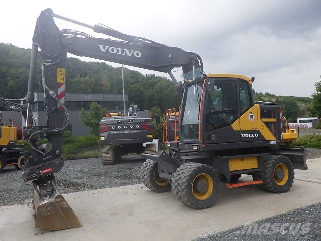 Volvo EWR 170 E Wheeled Excavators