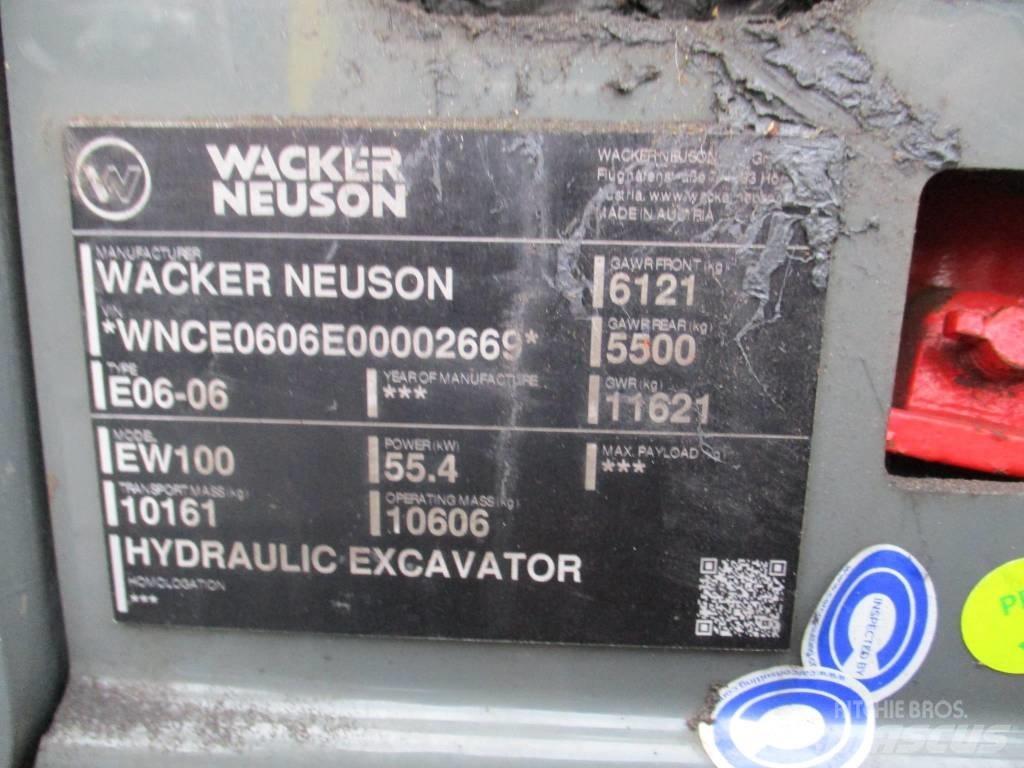 Wacker Neuson EW 100 Wheeled Excavators