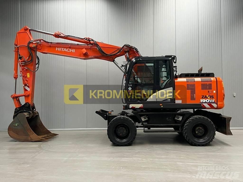 Hitachi ZX 190 W-6 Wheeled Excavators