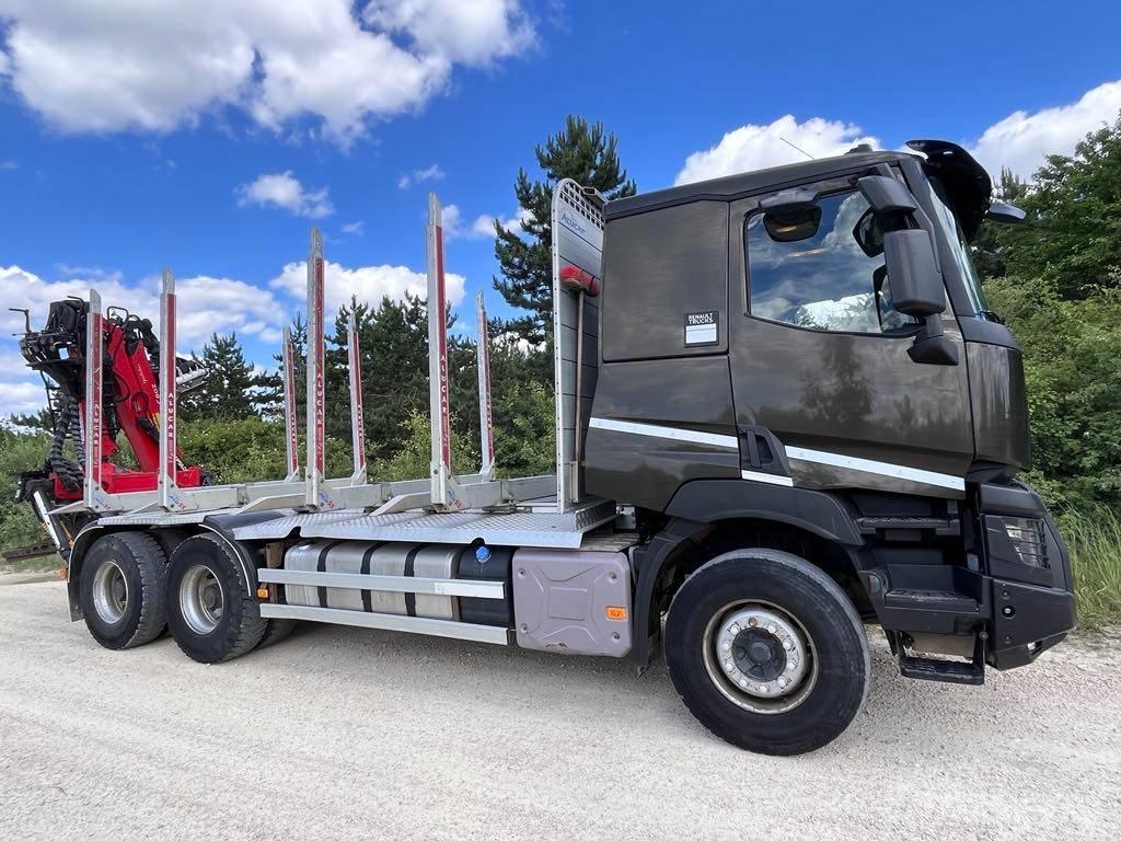 Renault Kerax 6x4 Knuckleboom cranes