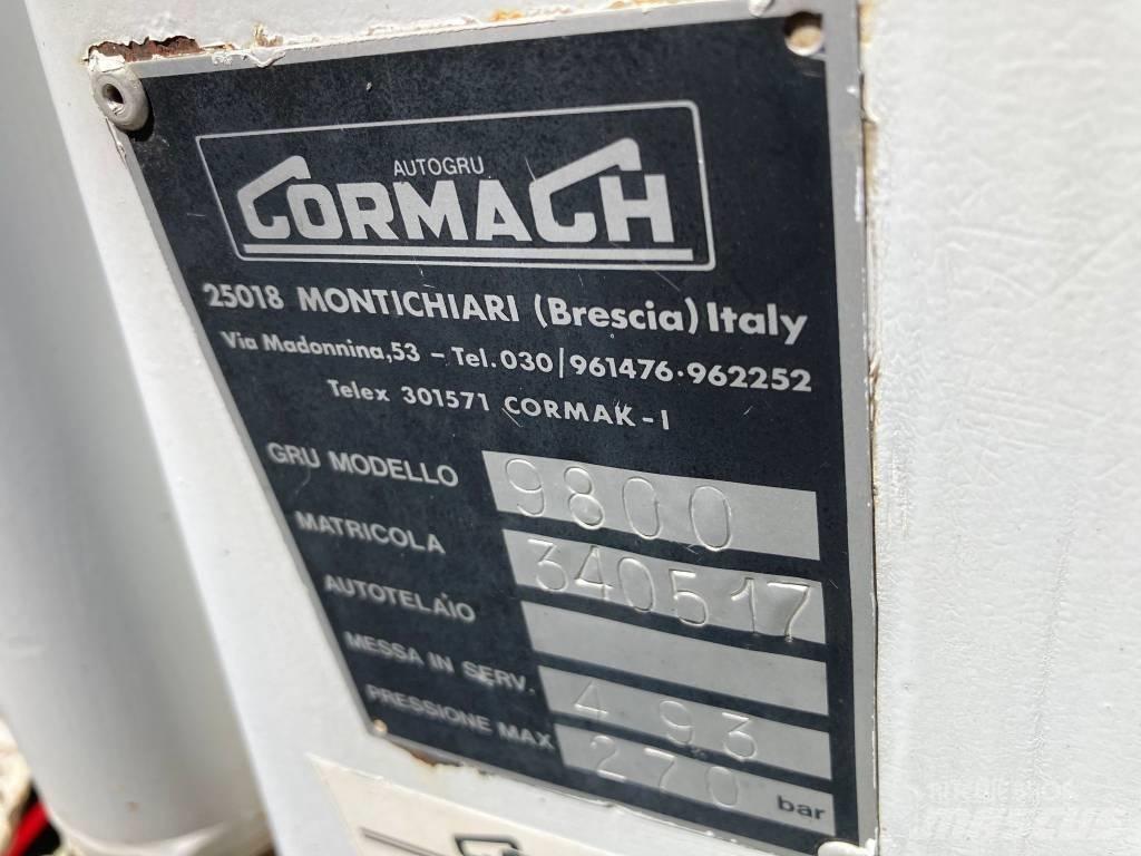 Cormach 9800-E Knuckleboom cranes
