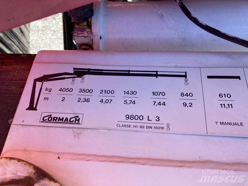 Cormach 9800-E Knuckleboom cranes