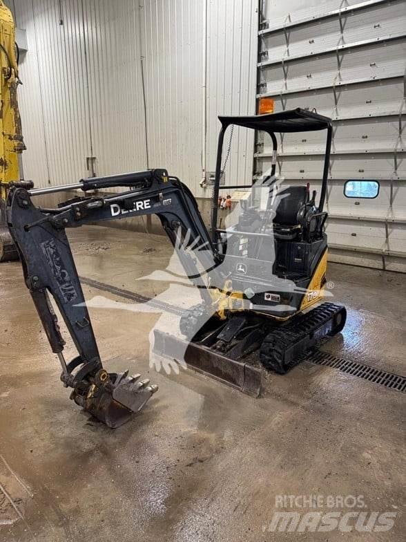 John Deere 17 Mini Excavators <7t (Mini Diggers)
