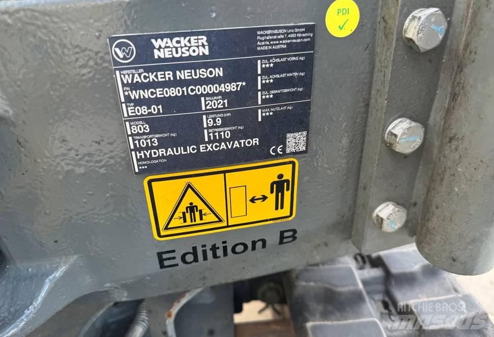 Wacker Neuson 803 Crawler Excavators