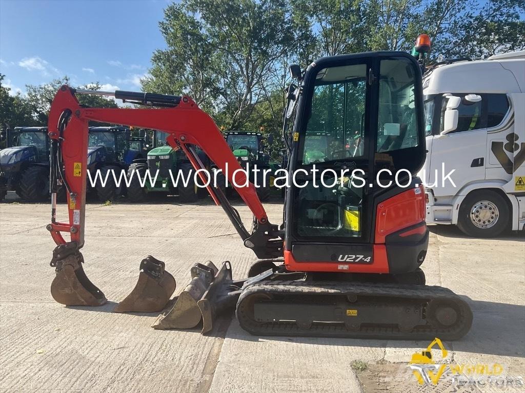 Kubota U 27-4 Mini Excavators <7t (Mini Diggers)