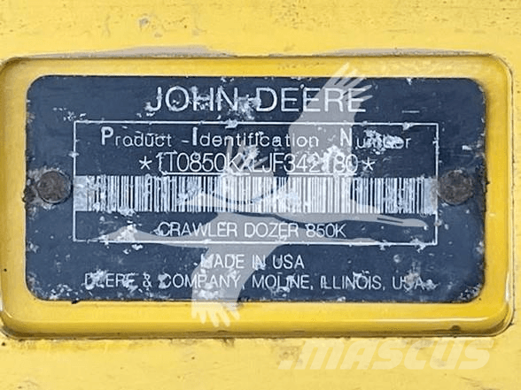 John Deere 850K Crawler dozers