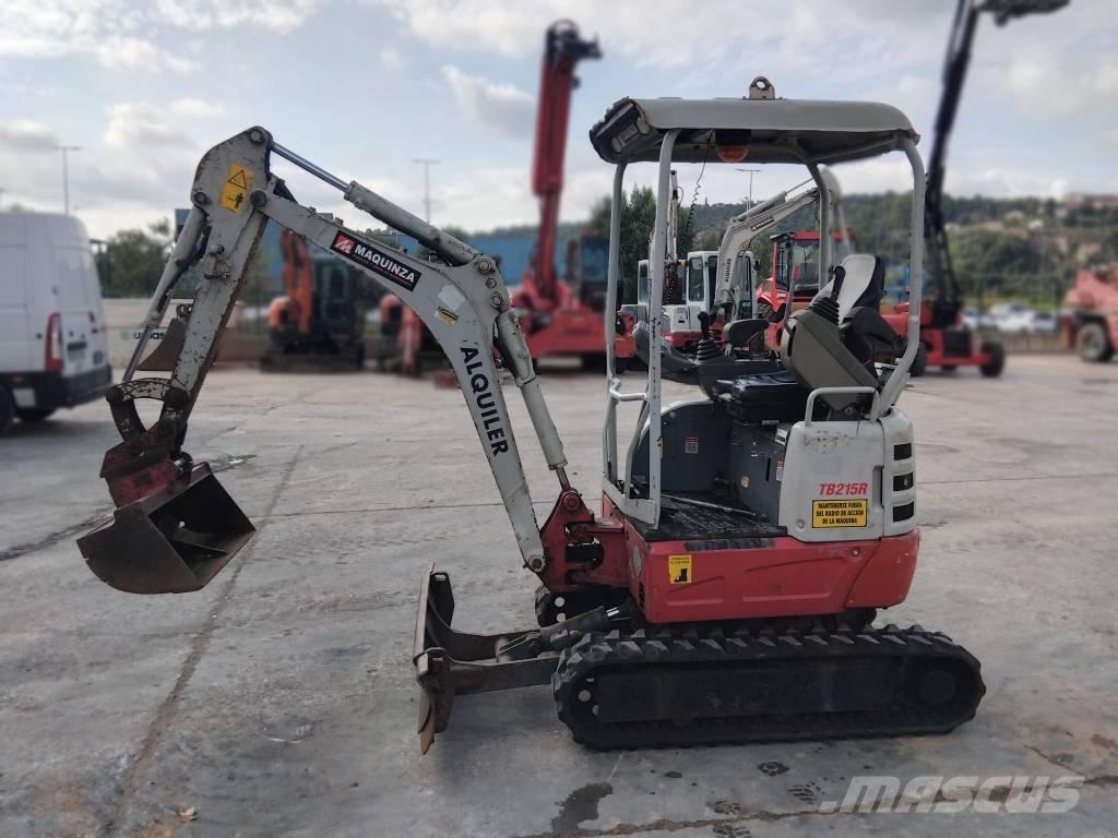 Takeuchi TB 215 R Mini Excavators <7t (Mini Diggers)