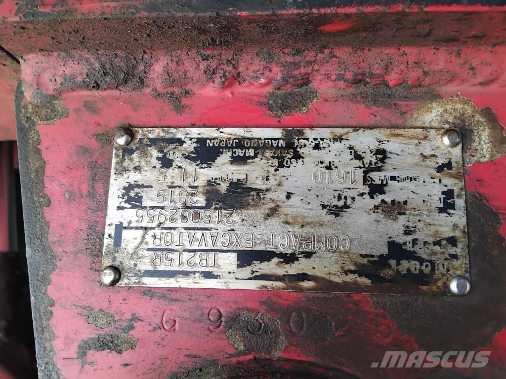 Takeuchi TB 215 R Mini Excavators <7t (Mini Diggers)