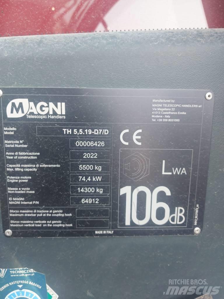 Magni TH 5.5 19 P Telescopic Handlers