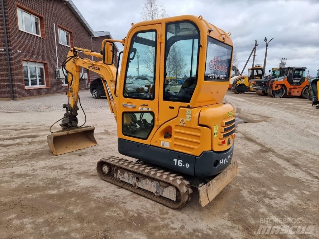 Hyundai R16-9 Mini Excavators <7t (Mini Diggers)