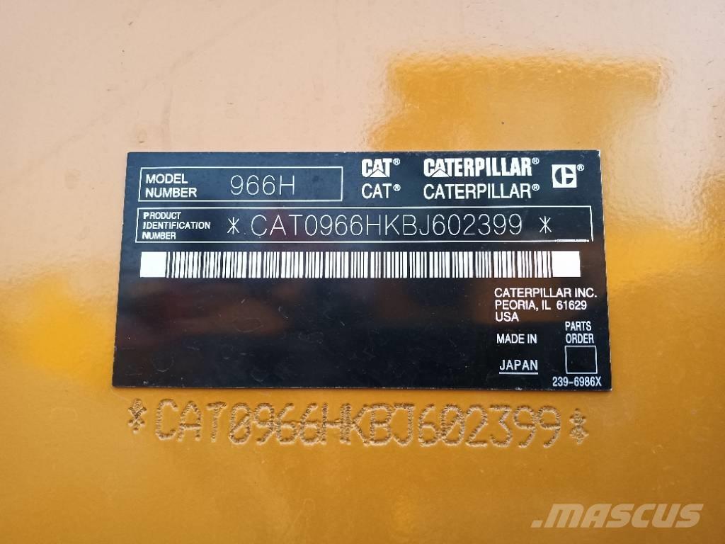 CAT 966 H Wheel Loaders