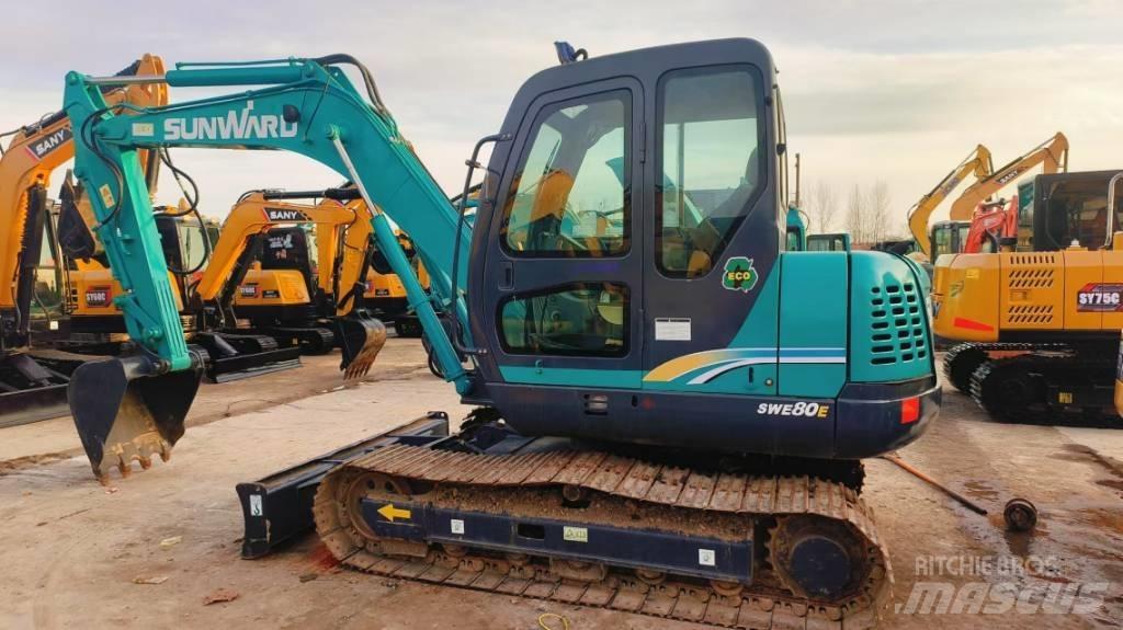 Sunward SWE 80 Mini Excavators <7t (Mini Diggers)