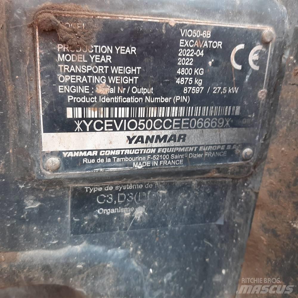 Yanmar Vio 50 Mini Excavators <7t (Mini Diggers)