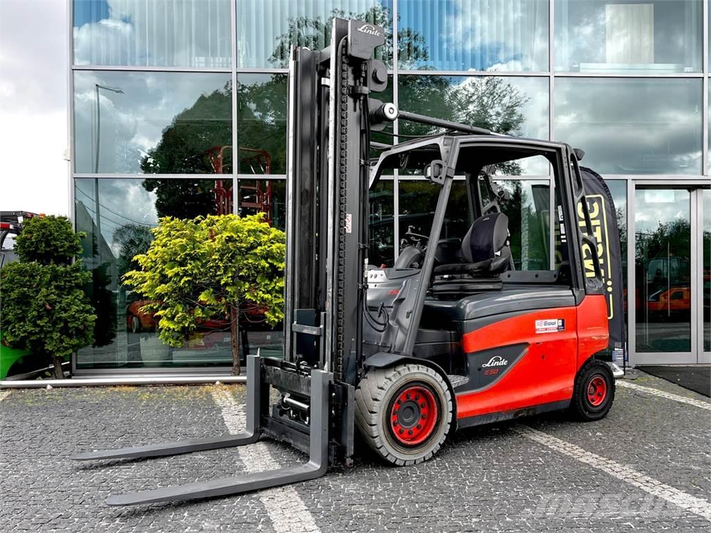 Linde E50HL-01/600 Electric Forklifts