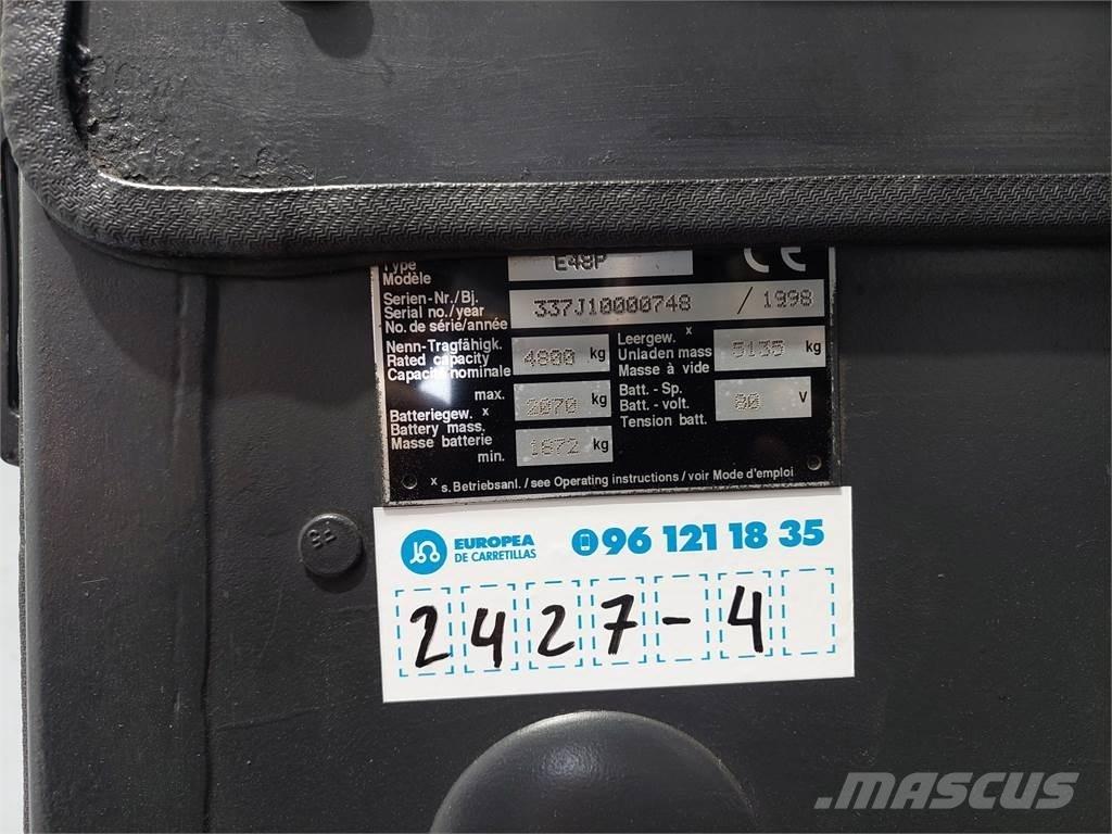 Linde E48P Electric Forklifts