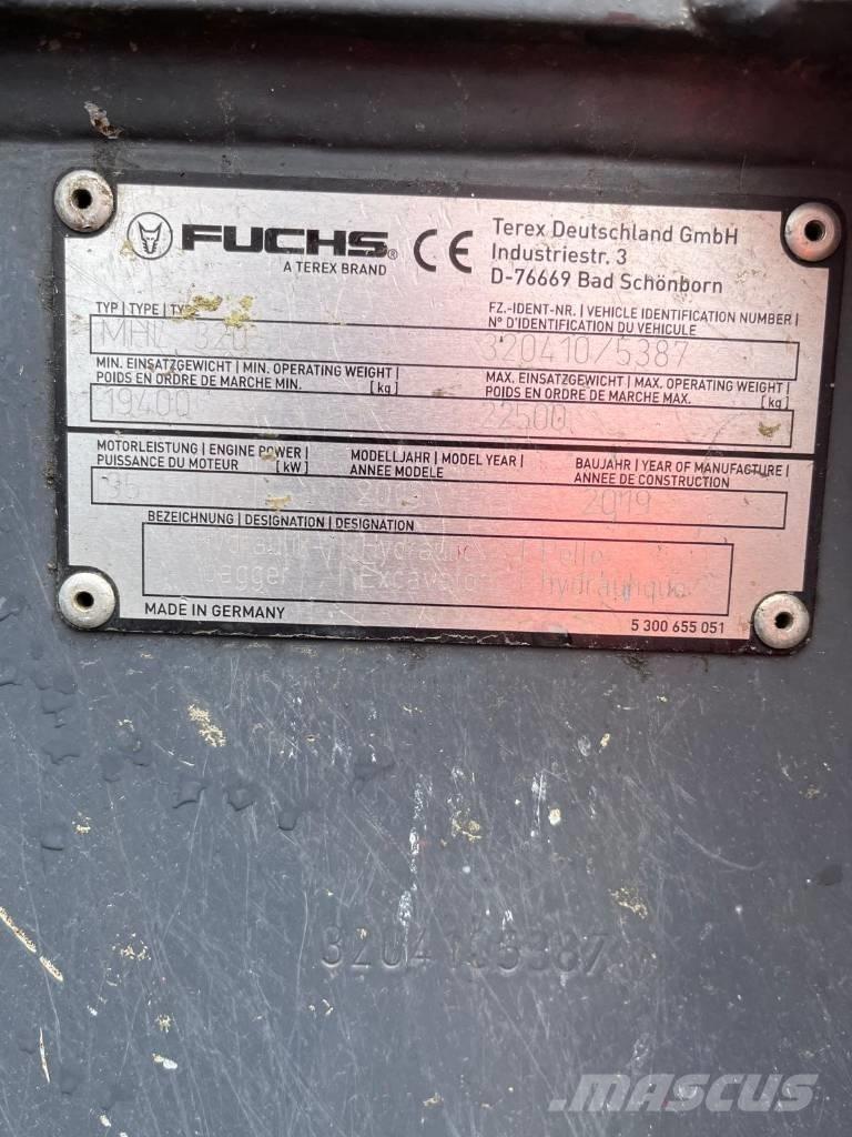 Terex Fuchs MHL320 Others