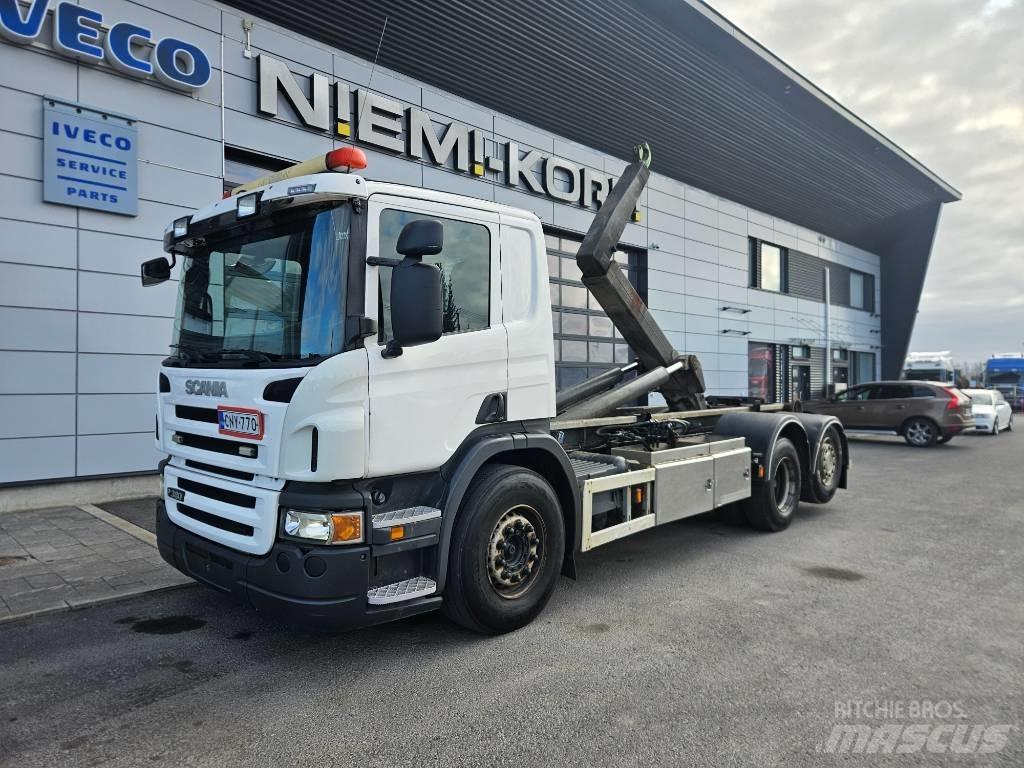 Scania P380 6x2*4 Hook lift trucks