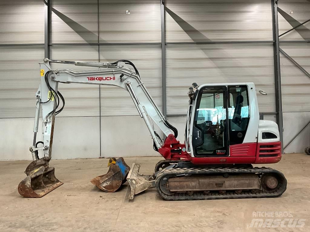 Takeuchi TB 290 Mini excavators  7t - 12t