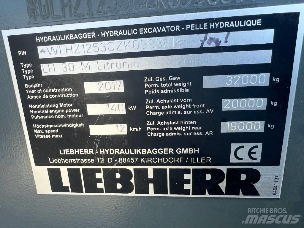 Liebherr LH30M Waste / Industry Handlers