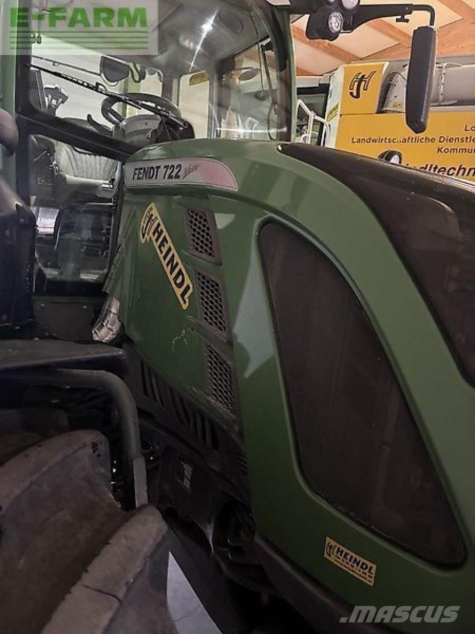 Fendt 722 vario Tractors