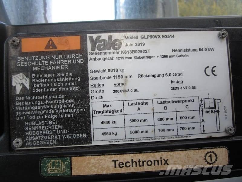 Yale GLP50VX LPG trucks
