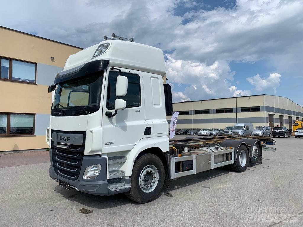 DAF CF 530 6x2 + BDF Container Trucks