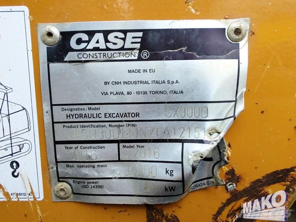 CASE CX 300 D Crawler Excavators