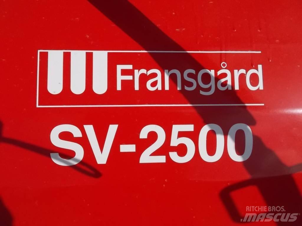 Fransgård SV 2500 Rakes and tedders