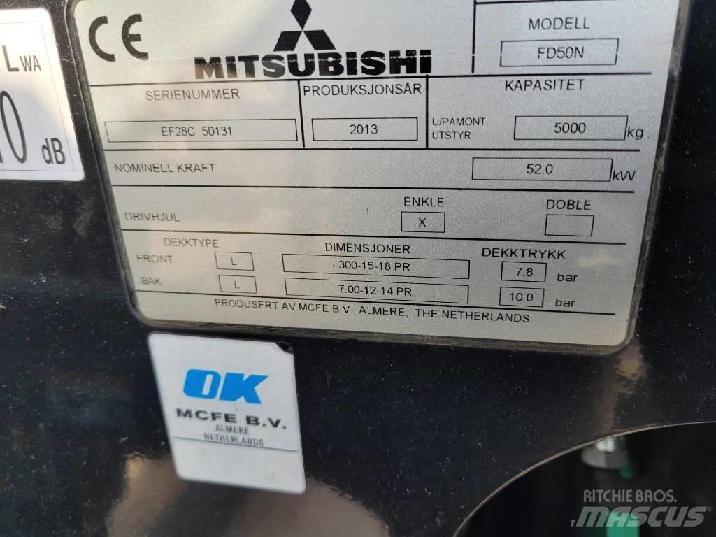 Mitsubishi FD50N Diesel Forklifts