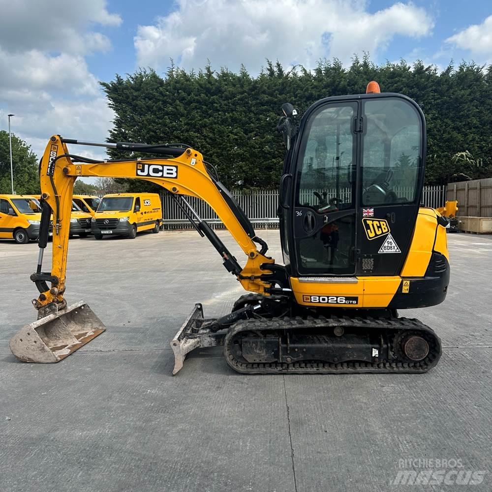 JCB 8026 Mini Excavators <7t (Mini Diggers)