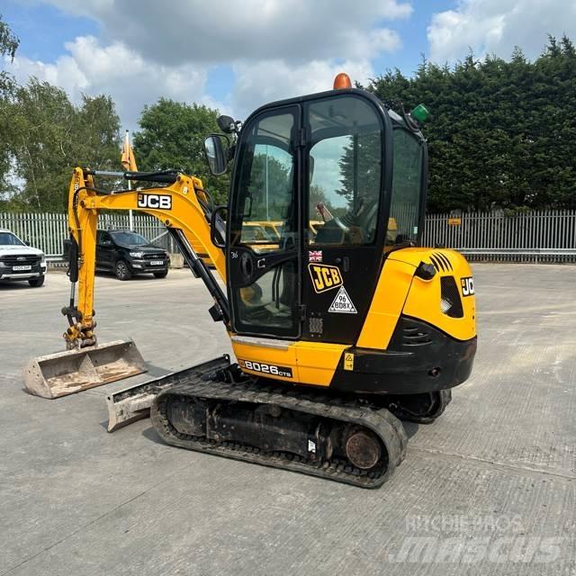 JCB 8026 Mini Excavators <7t (Mini Diggers)
