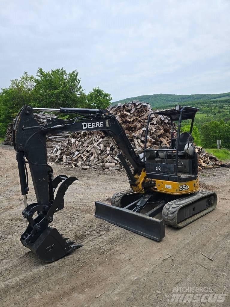 DEERE 35D Mini Excavators <7t (Mini Diggers)