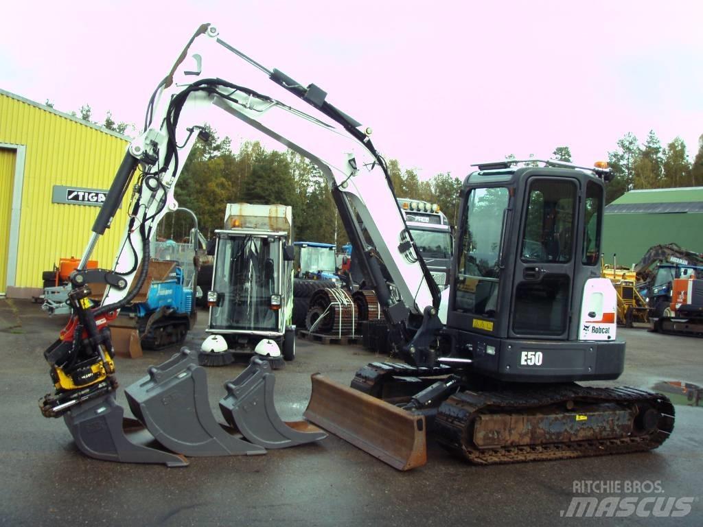 Bobcat E 50 Mini Excavators <7t (Mini Diggers)
