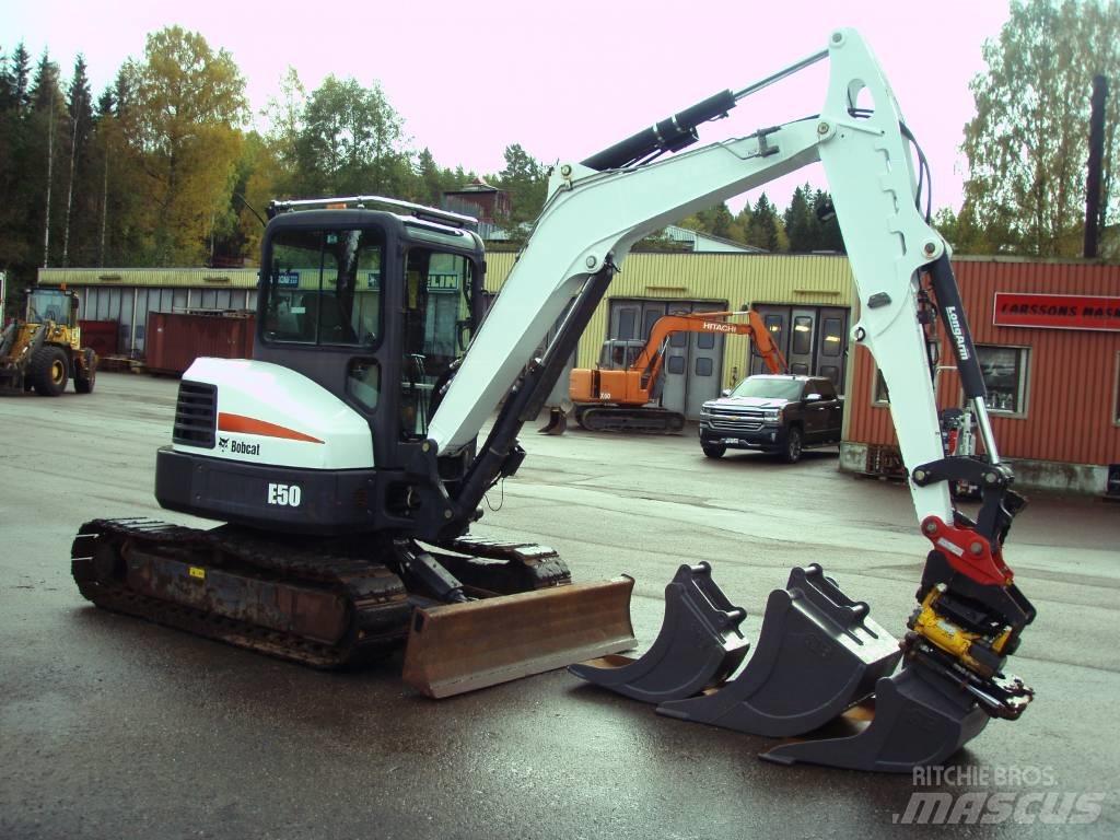 Bobcat E 50 Mini Excavators <7t (Mini Diggers)