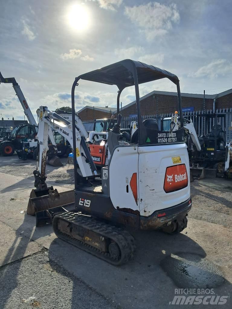 Bobcat E 19 Mini Excavators <7t (Mini Diggers)