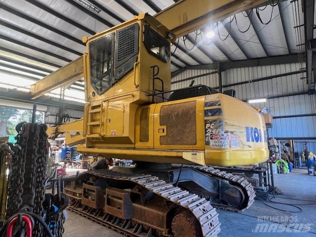 Komatsu PC210LL-10 Knuckleboom loaders
