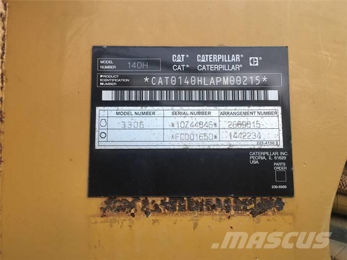 CAT 140 H Motor Graders