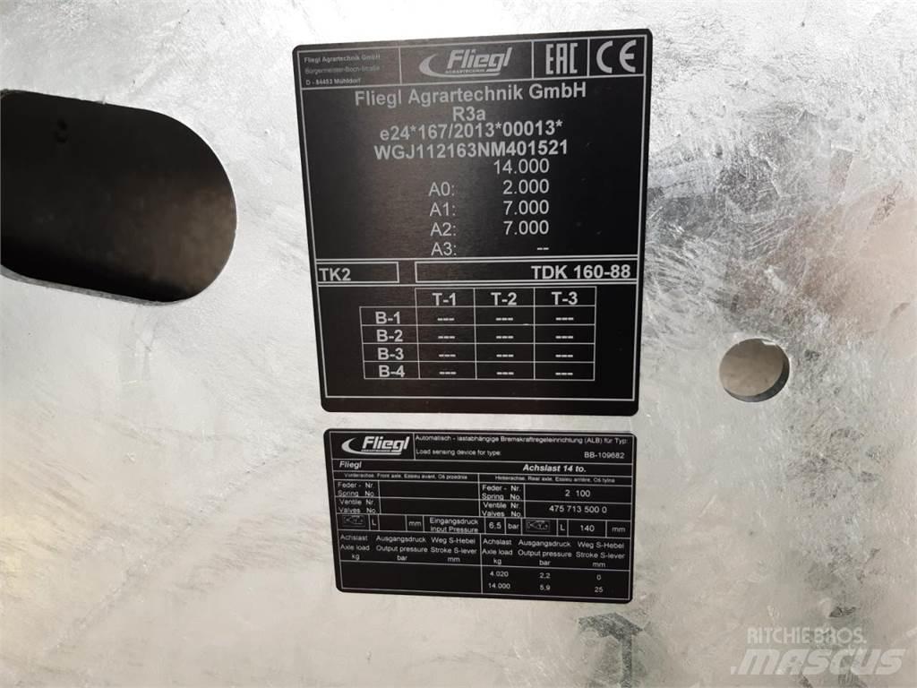 Fliegl TDK 160-88 Dump Trailers