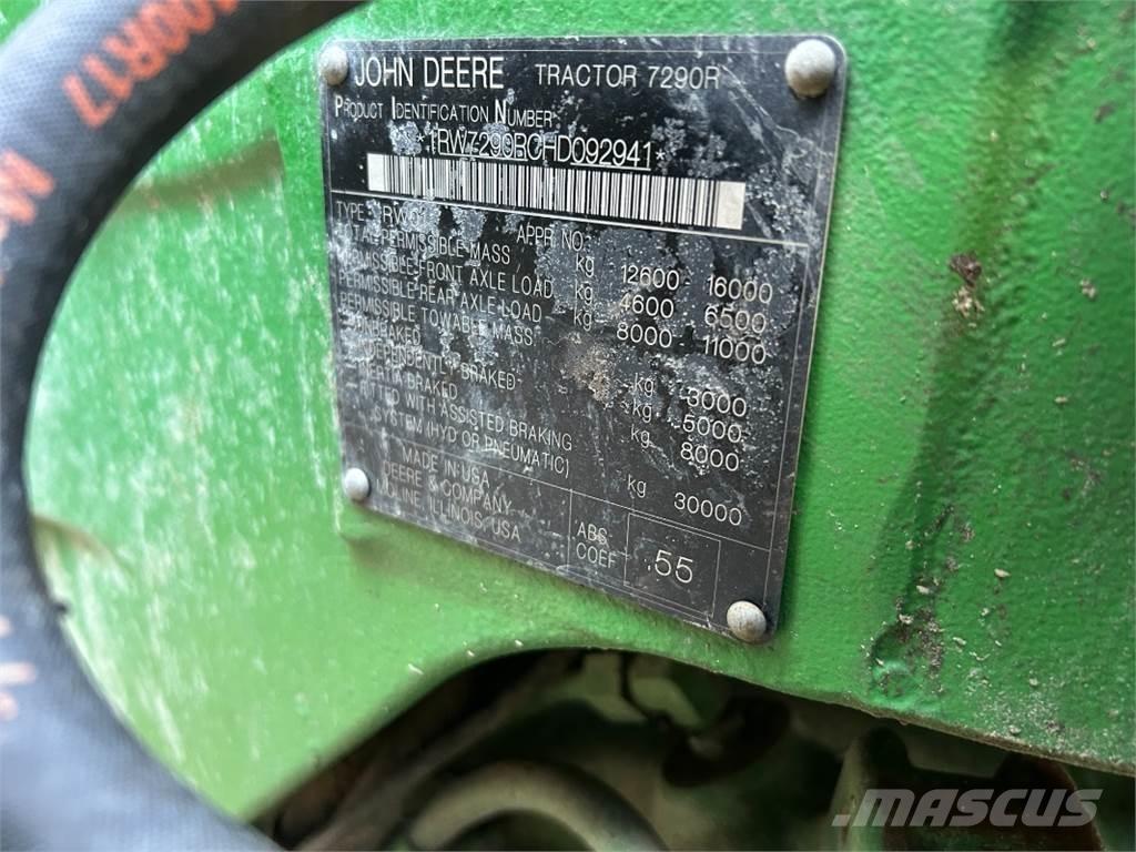 John Deere 7290R Tractors