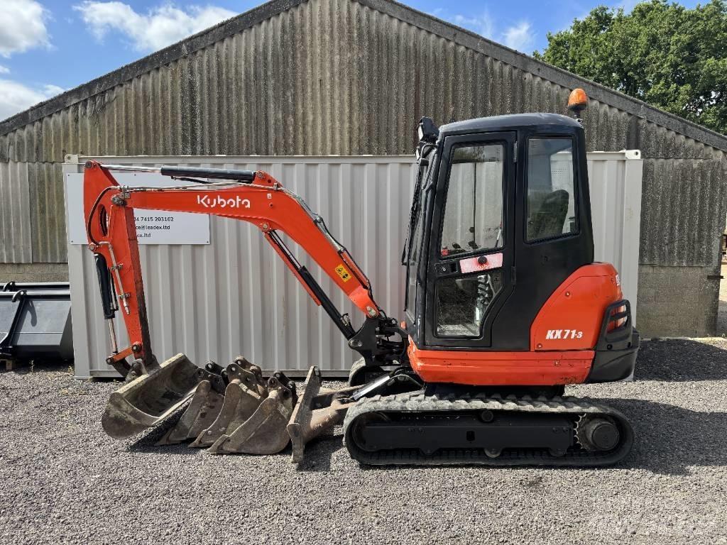Kubota KX 71-3 Mini Excavators <7t (Mini Diggers)